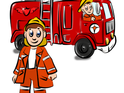 MŠ Letná – návštěva hasičské stanice