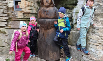 Motýlci- výlet na hrad Vízmburk