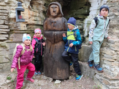 Motýlci- výlet na hrad Vízmburk